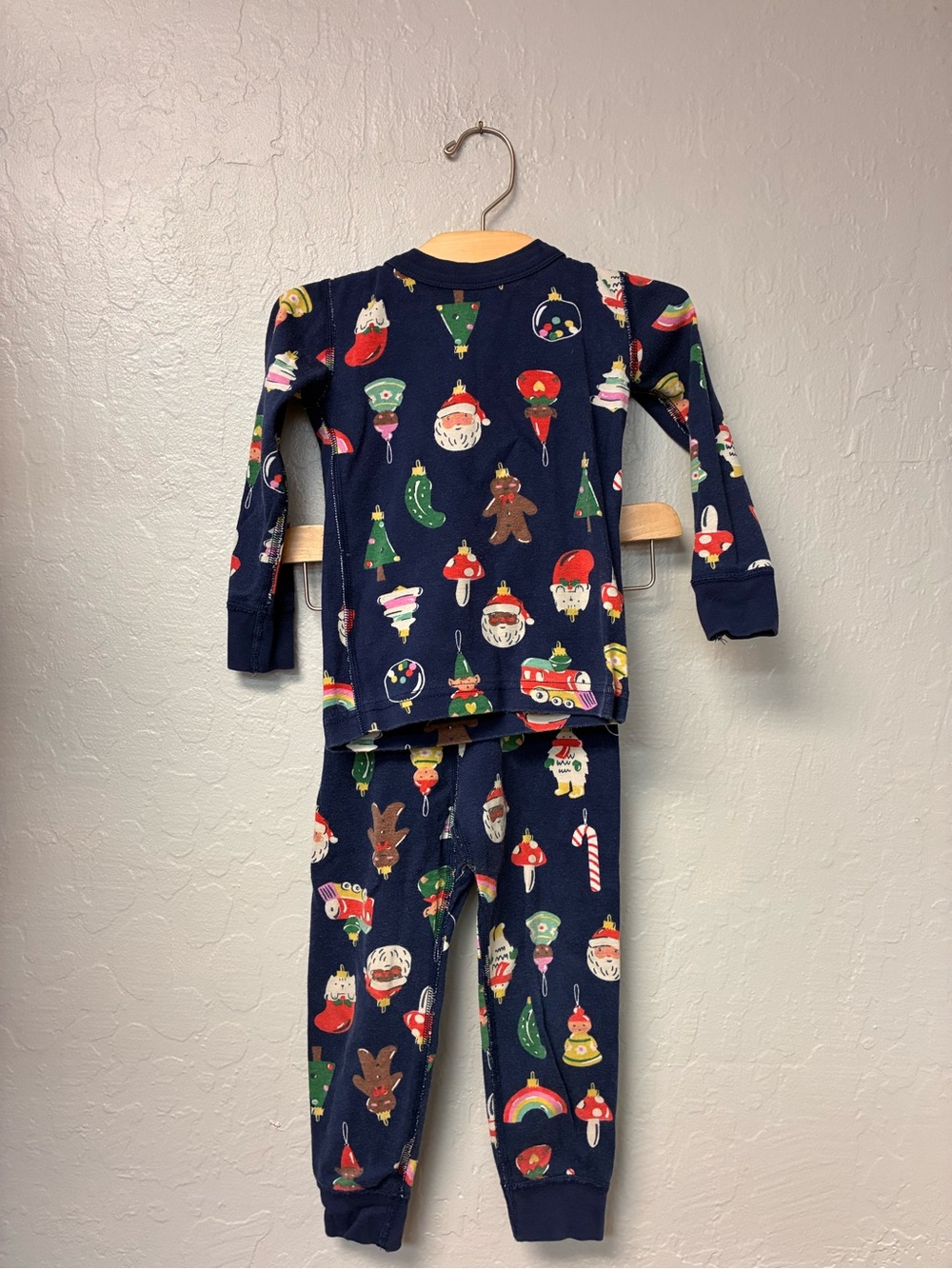 $18 ADD ON hanna holiday ornament pajama set 3T zara mini‎ boden little bipsy